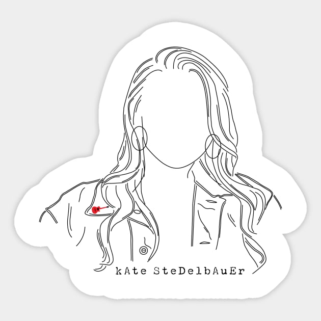 Kate Portrait Sticker by kstedelbauer